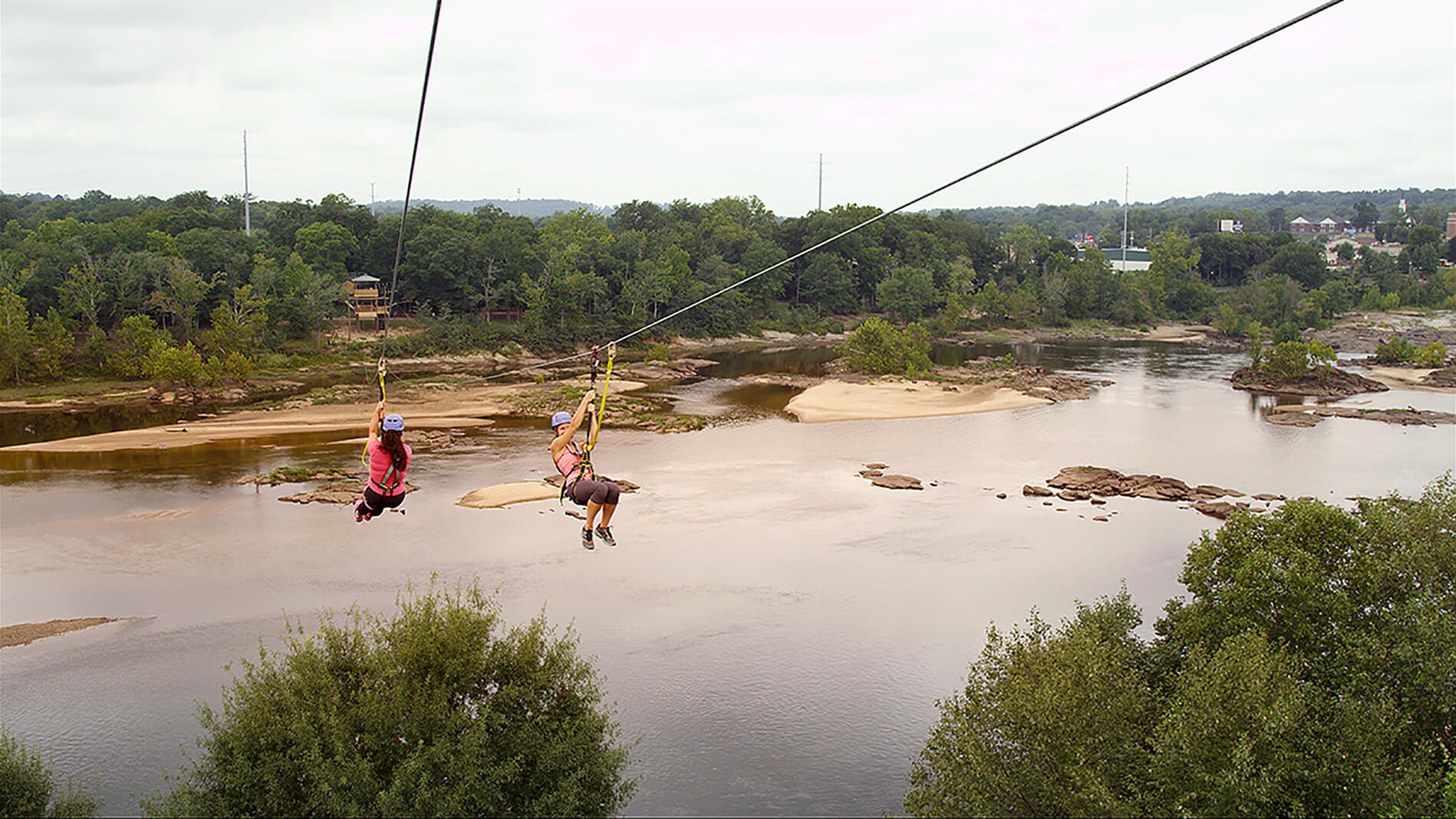 whitewater express zip line