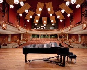 Legacy Hall in Columbus, Georgia’s RiverCenter for the Performing Arts inspired the concert hall in Allen Levi’s novel Theo of Golden.