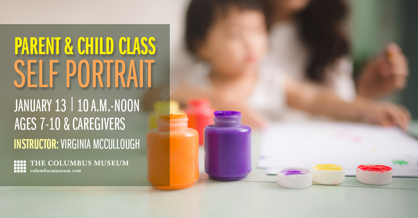Parent and Child Class: Self Portrait