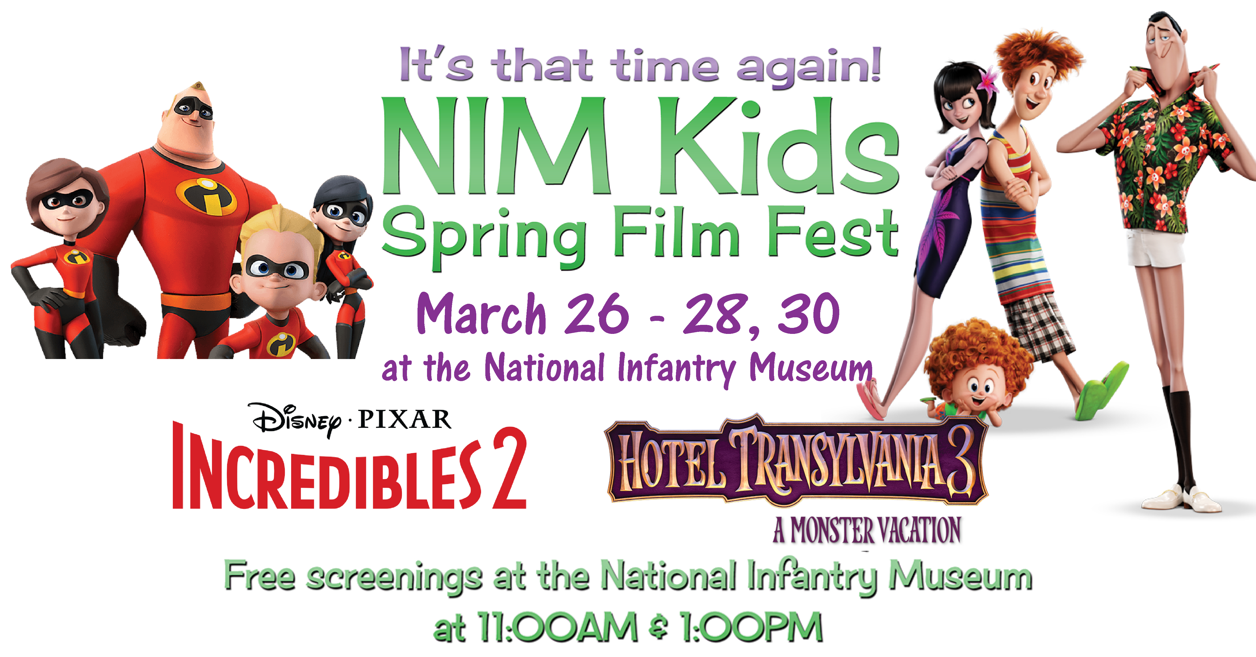 NIM Kids Free Spring Film Fest!