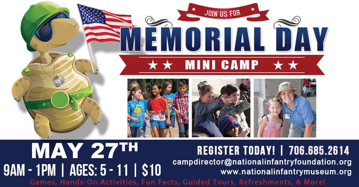 Memorial Day mini-camp at the National Infantry Museum