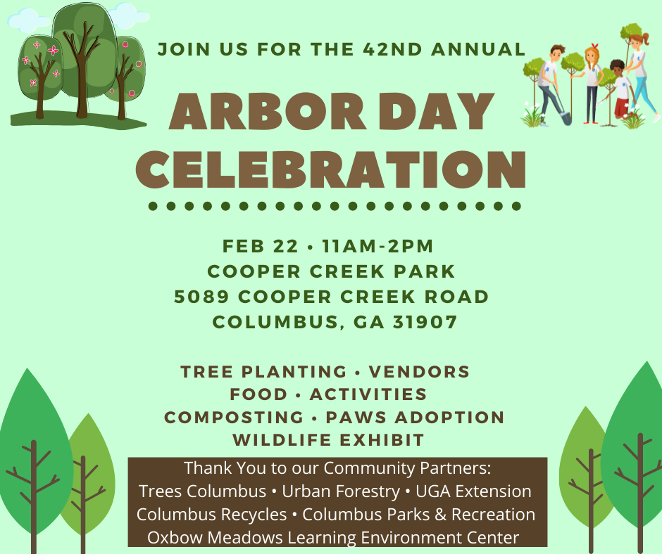Arbor Day Celebration Visit Columbus, GA