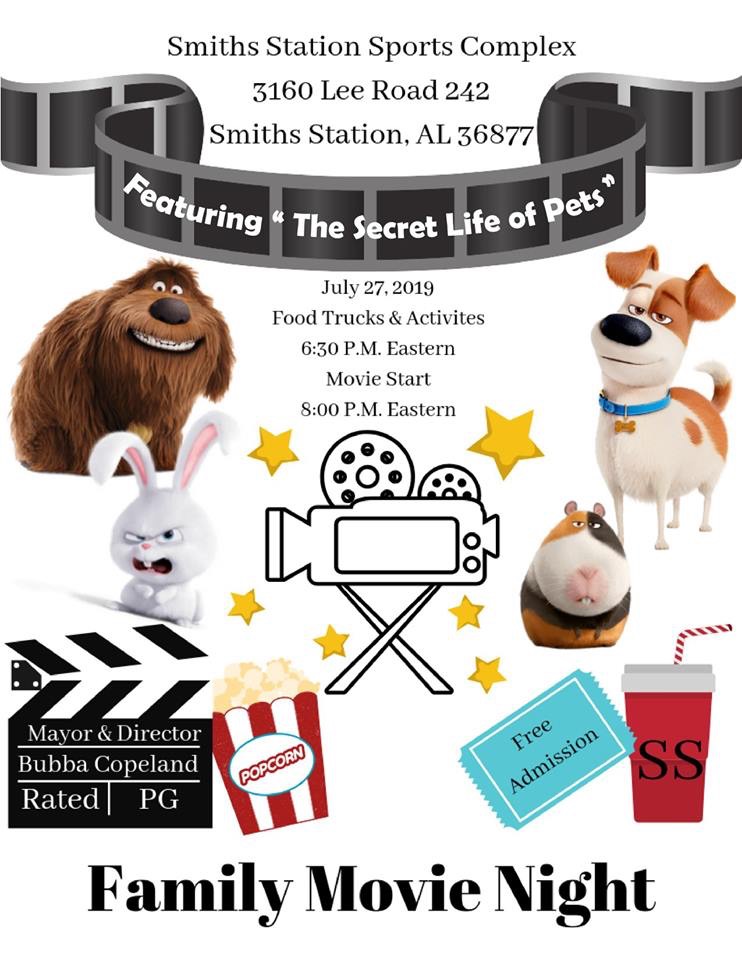 City of Smiths Station Family Movie Night