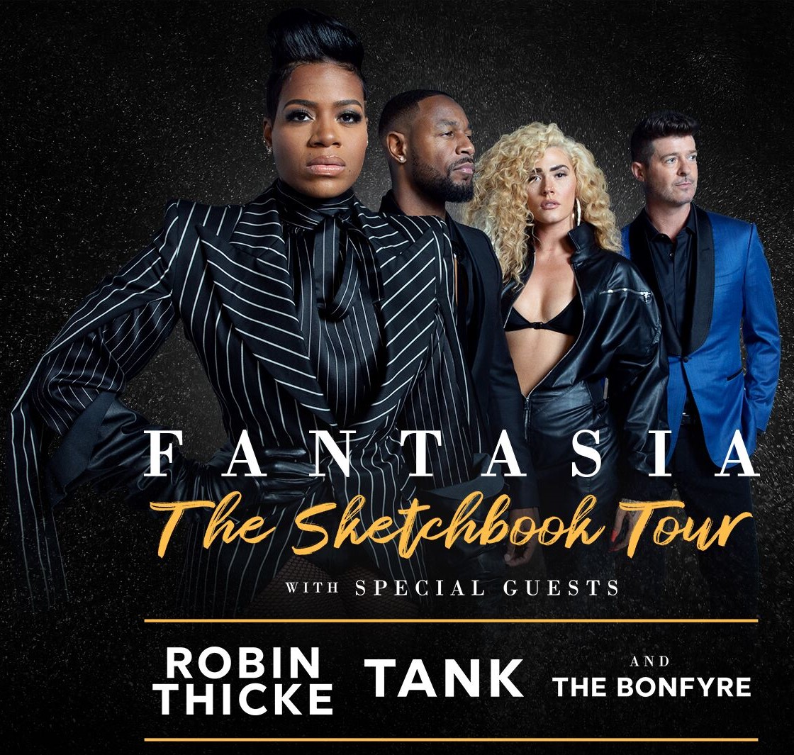Fantasia The Sketchbook Tour featuring Tank, Robin Thicke and The Bonfyre