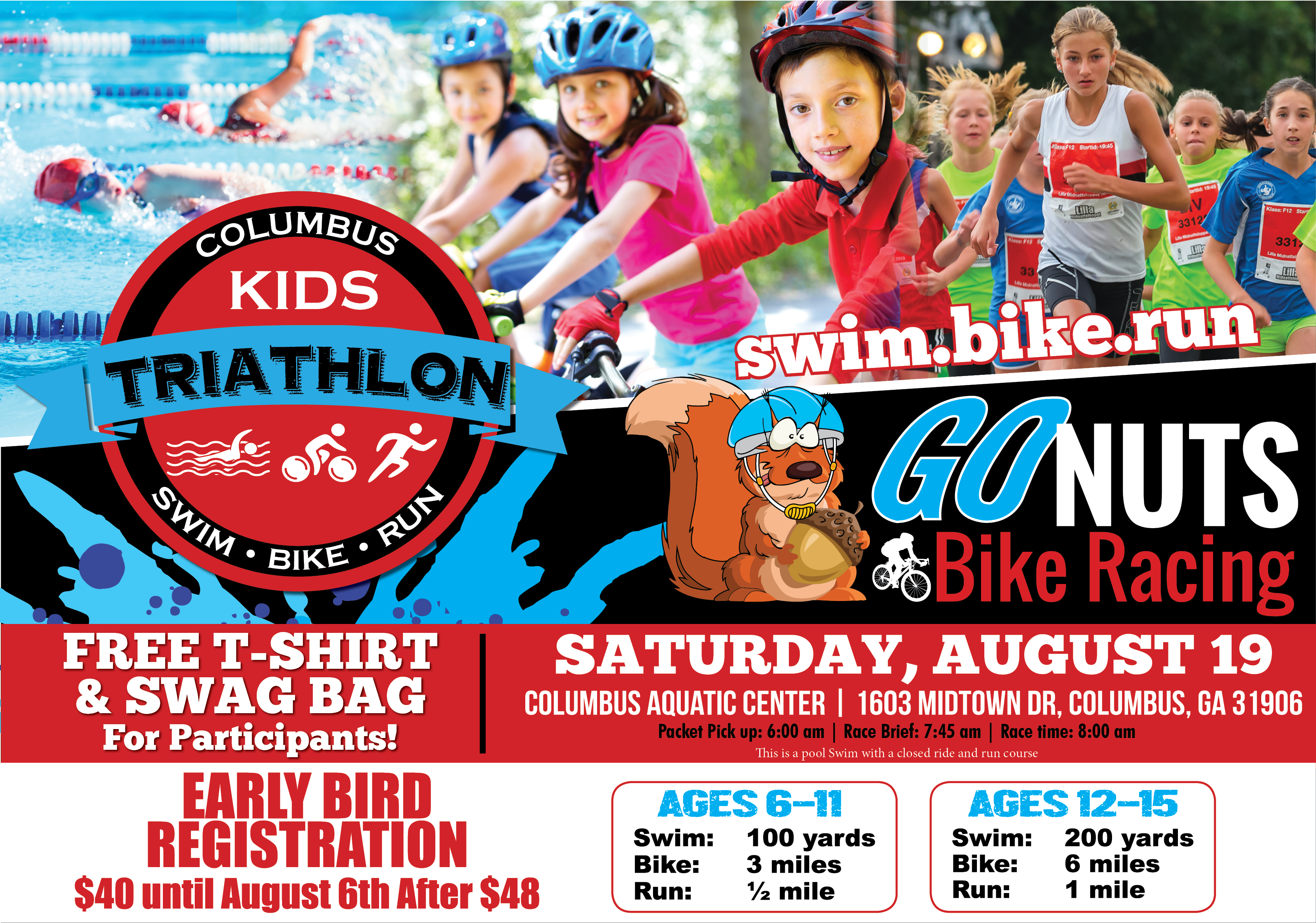 Go Nuts Columbus Kids Triathlon
