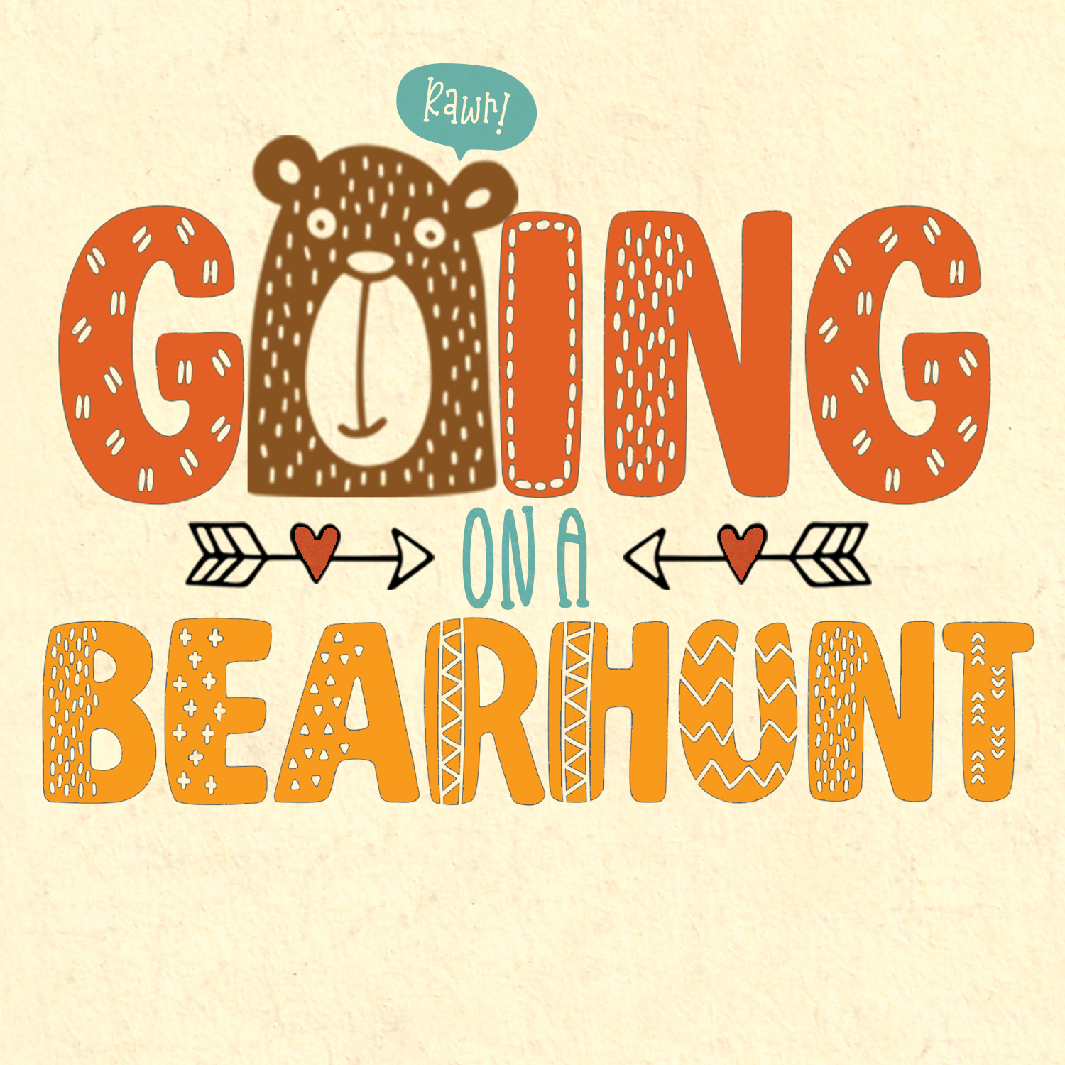 going on a bear hunt t shirt