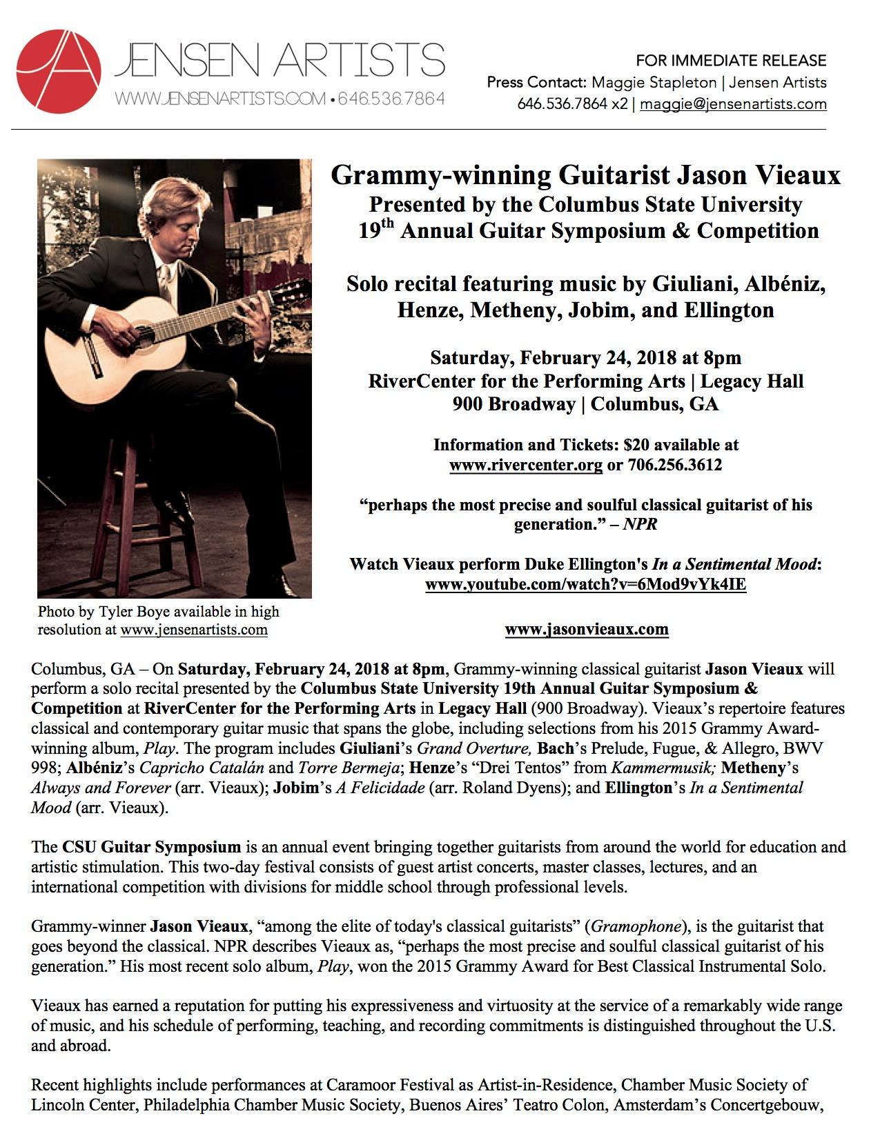 19th Annual Guitar Symposium