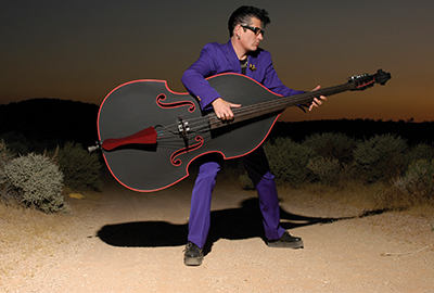 Lee Rocker of the Stray Cats