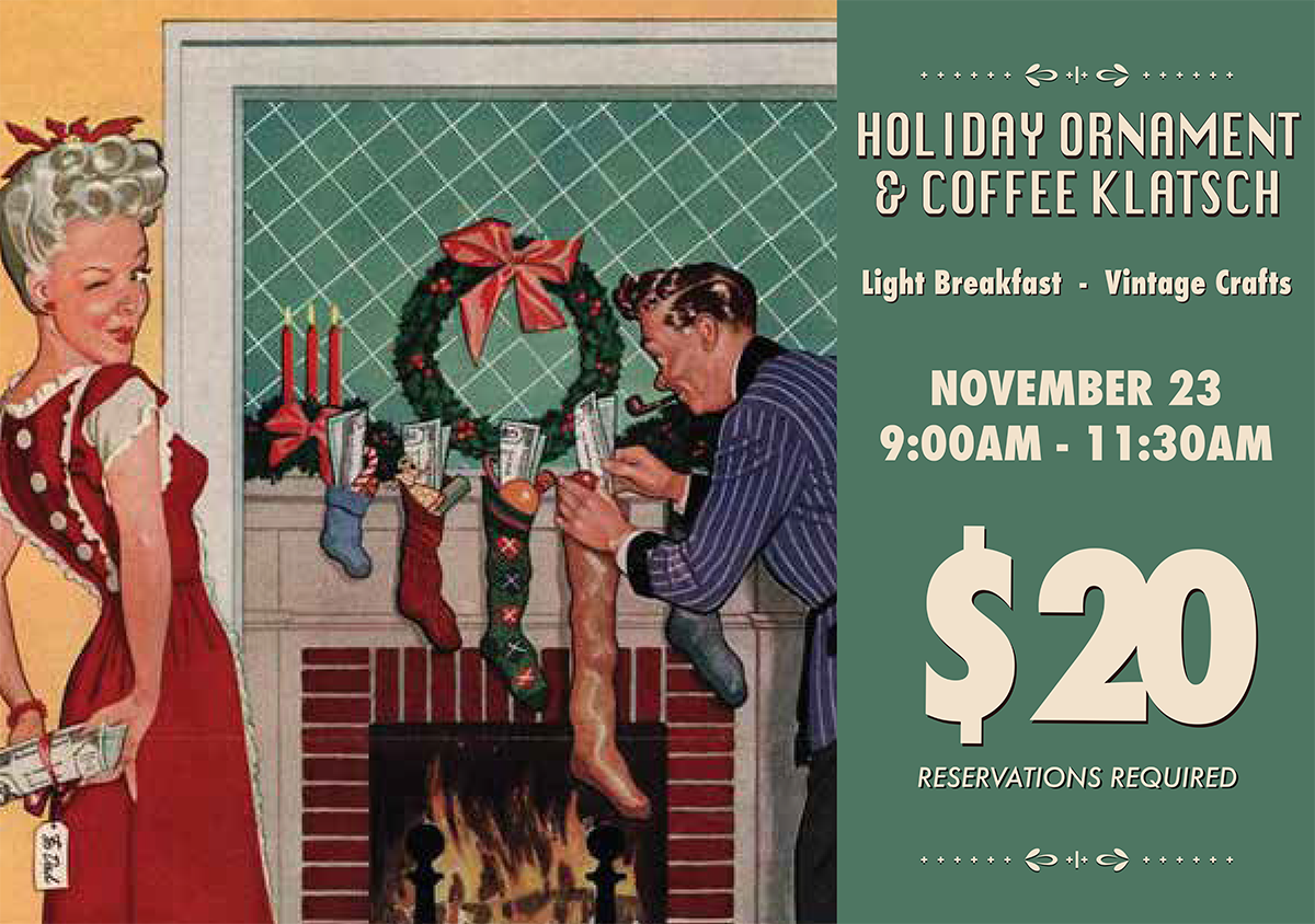 Holiday Ornament & Coffee Klatsch