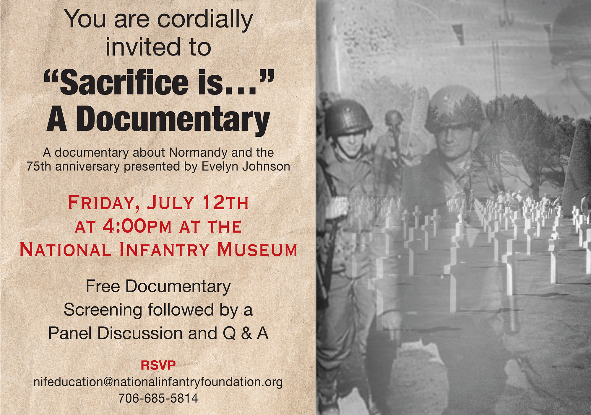 “Sacrifice is…” A Documentary