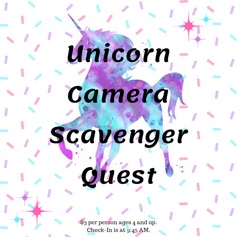 Unicorn Camera Scavenger Quest
