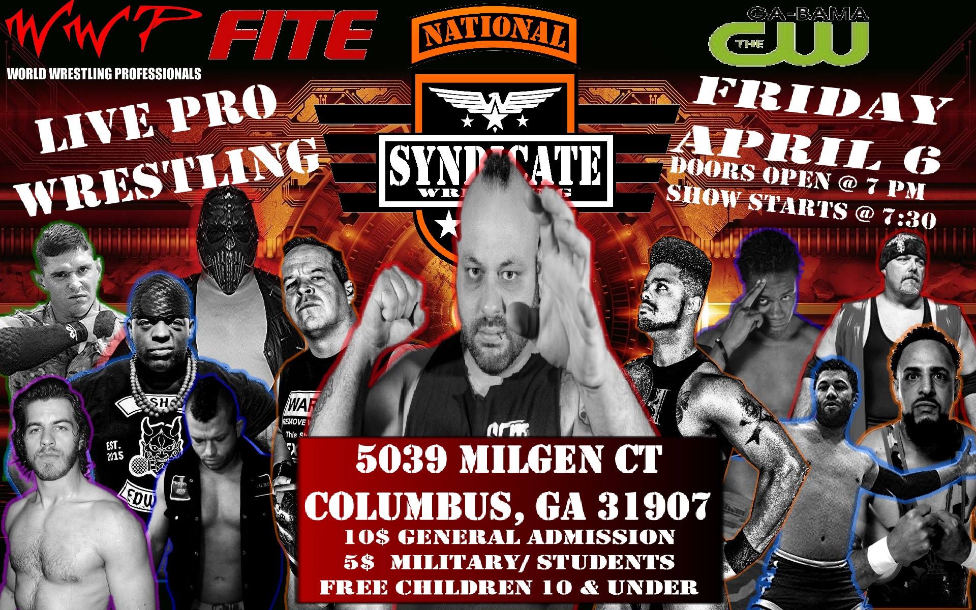 National Syndicate Wrestling Visit Columbus, GA