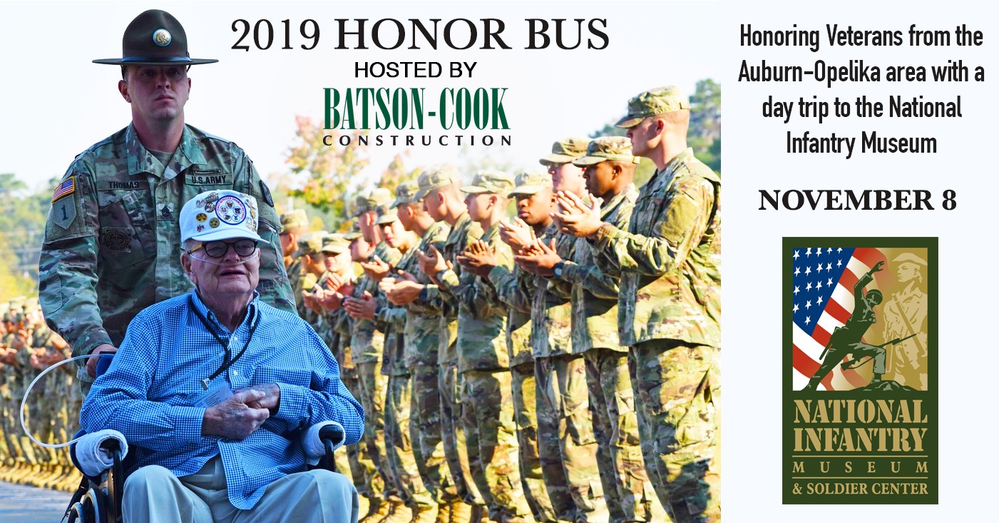 2019 Honor Bus For Veterans hosted by Batson-Cook Construction