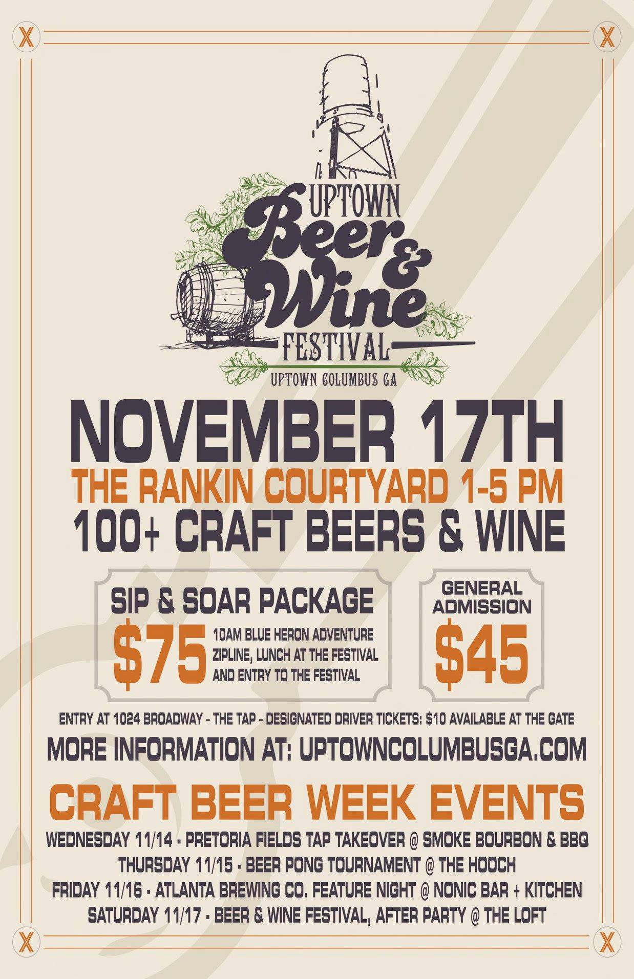 Uptown Beer and Wine Festival | Visit Columbus, GA