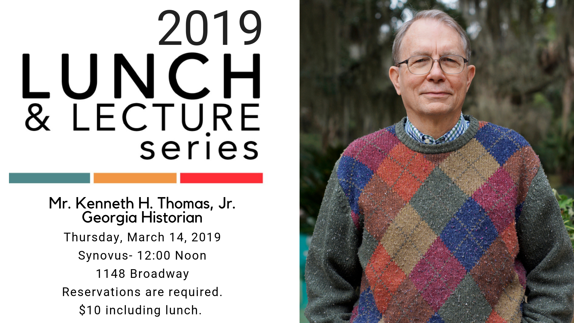 Lunch and Lecture with Ken Thomas