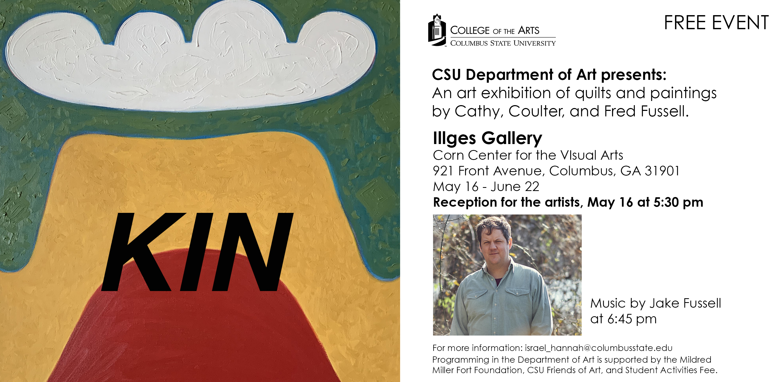 Reception for “Kin” by Cathy, Coulter, and Fred Fussell