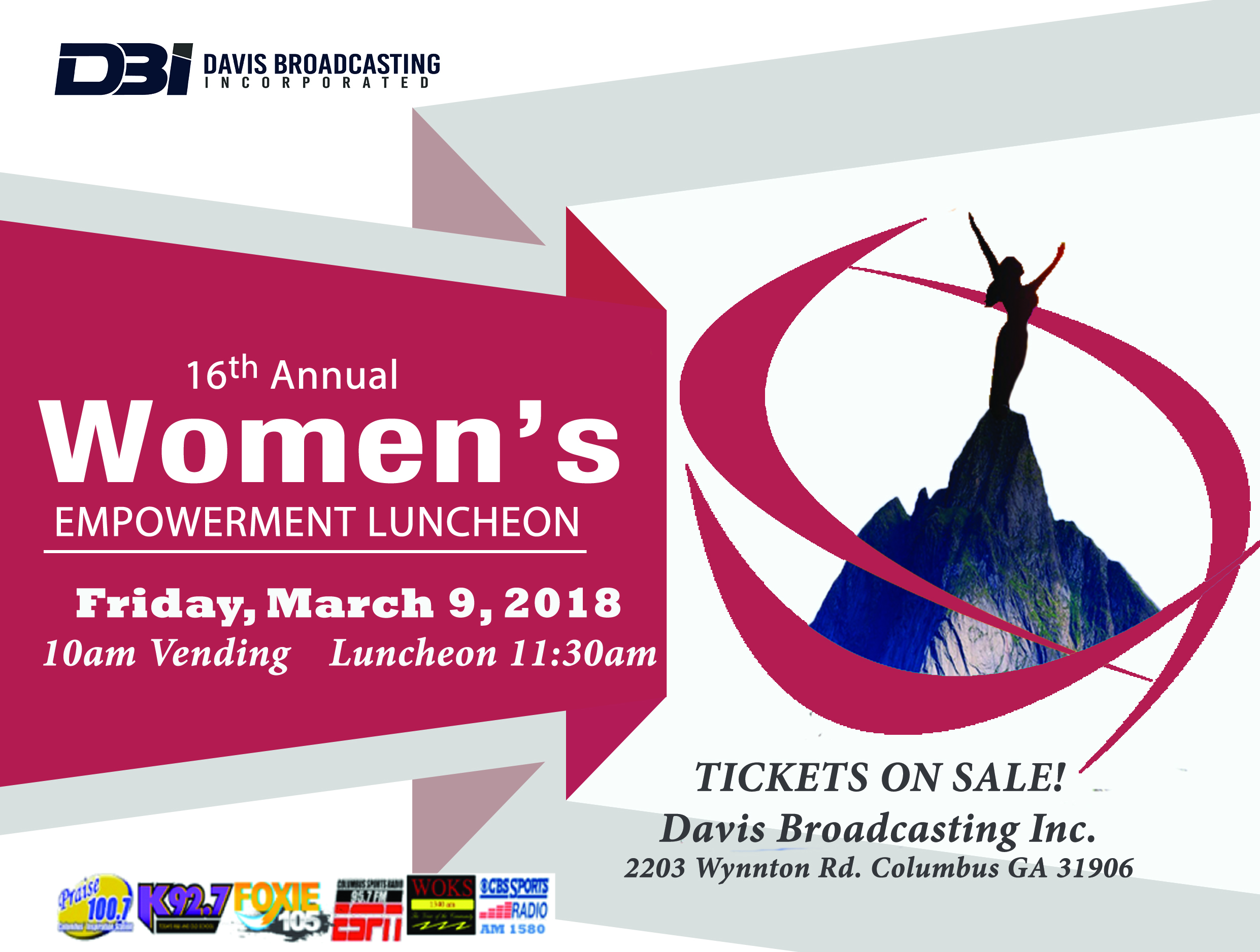 Davis Broadcasting’s 16th Annual Womens Empowerment Luncheon Visit