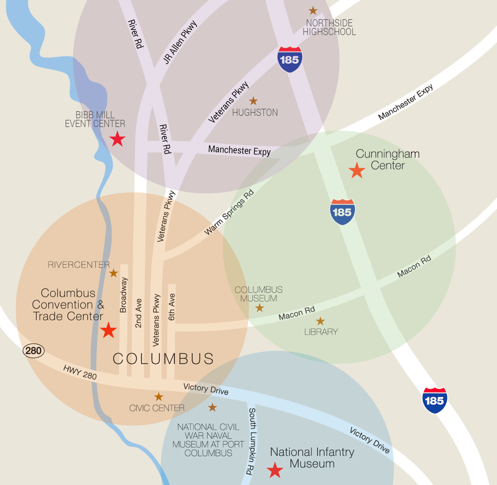 Meeting Districts Map